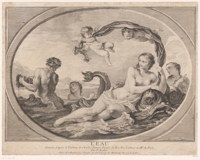 Allégorie avec Amphitrite - Pierre Alexandre Aveline