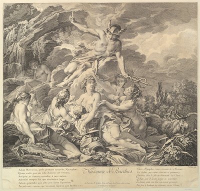 Naissance de Bacchus - Pierre Alexandre Aveline