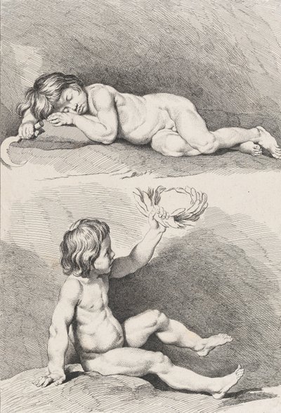 Deux enfants nus, l