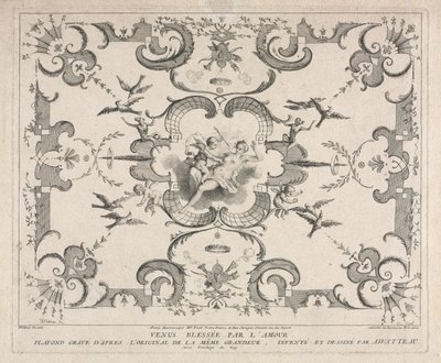 Vénus blessée par Cupidon - Pierre Alexandre Aveline