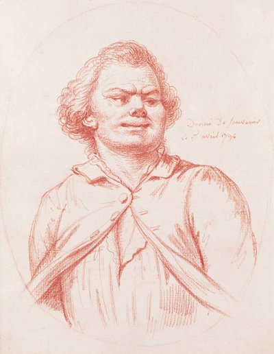 Danton conduit à son exécution, 1794 - Pierre Alexandre Wille