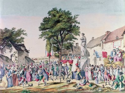 Fête villageoise en l