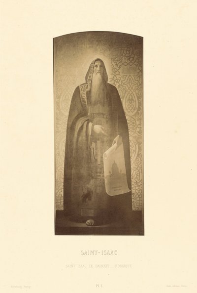 Saint Isaac le Dalmate, Mosaïque - Pierre Ambrose Richebourg