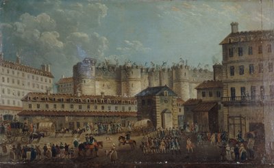 La prise de la Bastille le 14 juillet 1789, 1789 - Pierre Antoine Demachy