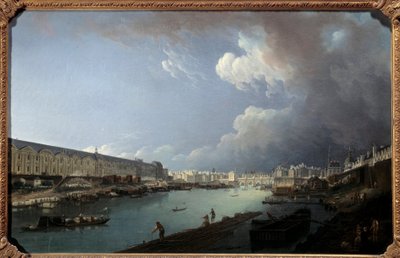 Vue du Louvre et de l