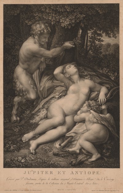 Jupiter et Antiope - Pierre Audouin