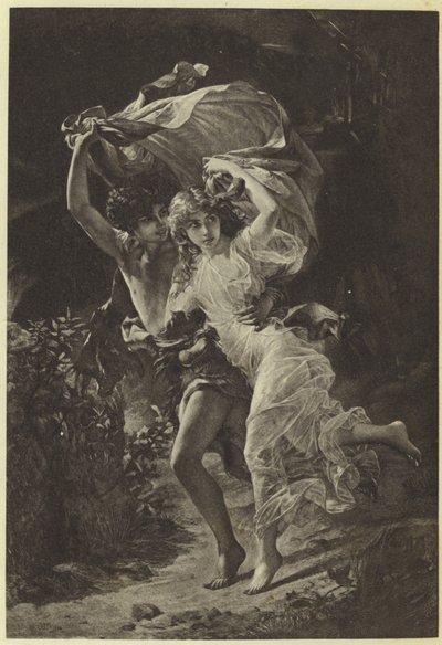 La Tempête par Pierre Auguste Cot - Pierre Auguste Cot