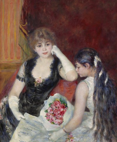 Une loge au théâtre - Pierre Auguste Renoir