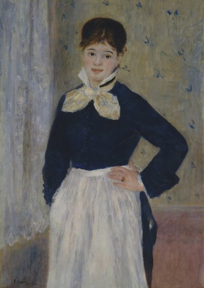 Une serveuse au restaurant Duval, vers 1875 - Pierre Auguste Renoir
