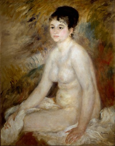 Après le bain. Portrait d