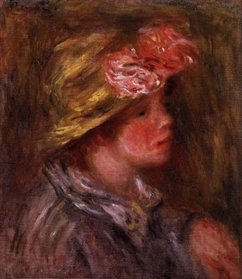 Andrée, vers 1917 - Pierre Auguste Renoir