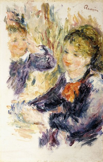 Chez la Modiste - Pierre Auguste Renoir