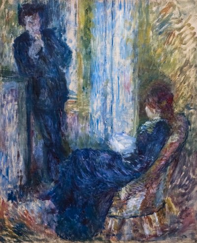 Au coin du feu - Pierre Auguste Renoir