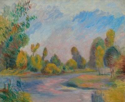 Au bord de la rivière - Pierre Auguste Renoir