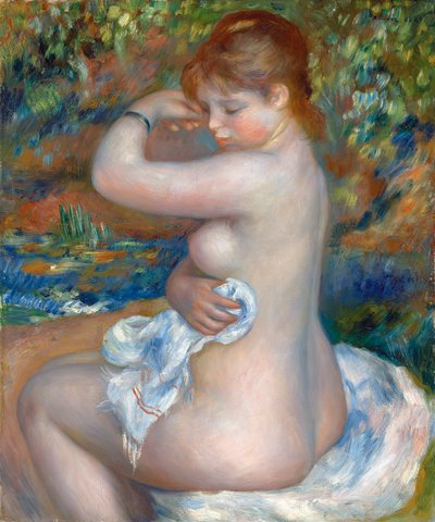 Baigneuse, 1888 - Pierre Auguste Renoir