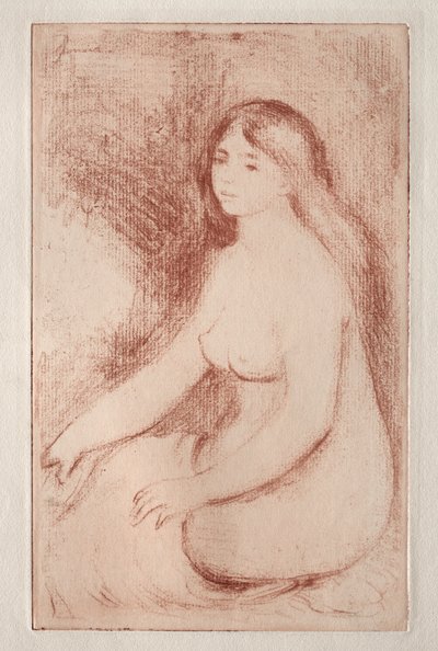 Baigneuse assise, c. 1905 - Pierre Auguste Renoir