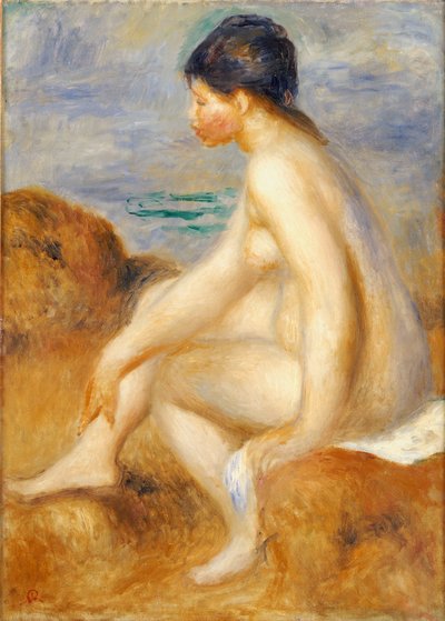 Baigneur, c.1892-93 - Pierre Auguste Renoir
