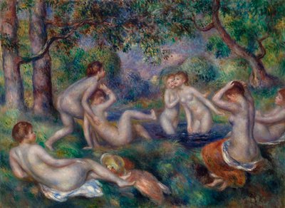 Baigneuses dans la forêt - Pierre Auguste Renoir