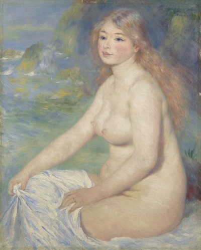 Baigneuse blonde, 1881 - Pierre Auguste Renoir