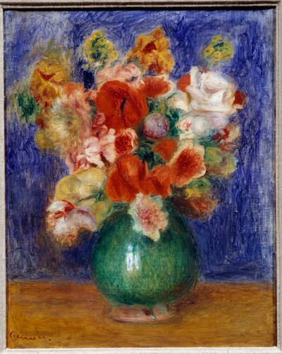 Bouquet de fleurs - Pierre Auguste Renoir