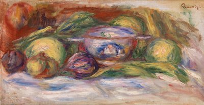Écuelle, figues et pommes - Pierre Auguste Renoir