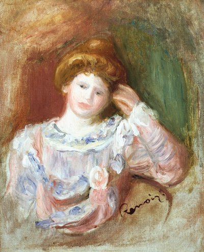 Buste de femme, vers 1907 - Pierre Auguste Renoir