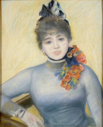 Caroline Rémy Séverine, c. 1885 - Pierre Auguste Renoir