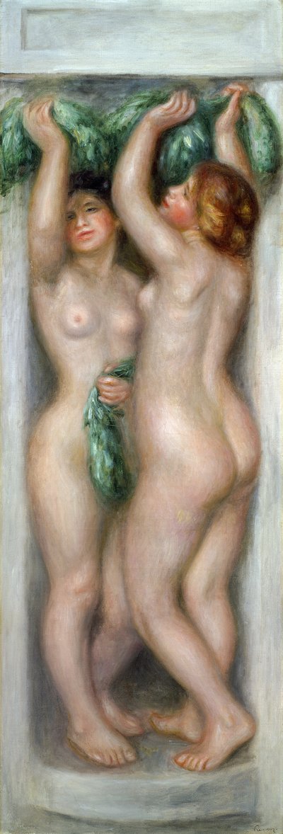 Cariatides, c. 1910 - Pierre Auguste Renoir