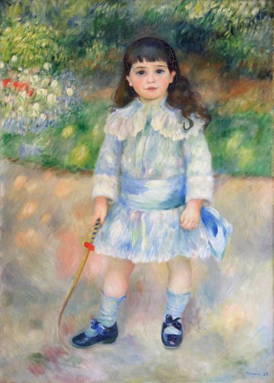 Enfant avec un fouet, 1885 - Pierre Auguste Renoir