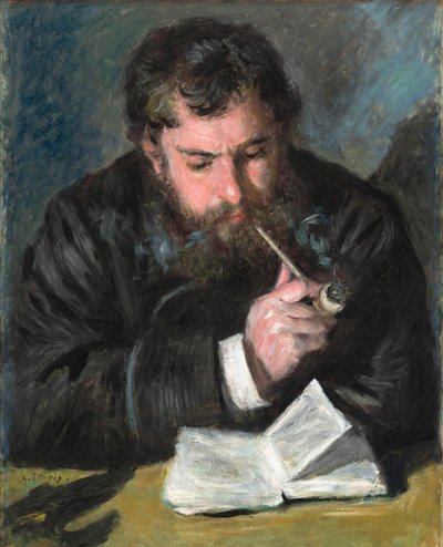 Claude Monet, 1872 - Pierre Auguste Renoir
