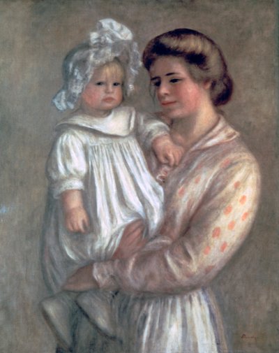 Claude et Renée, 1904 - Pierre Auguste Renoir