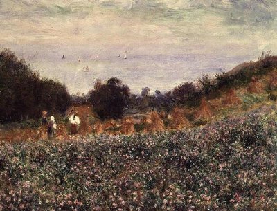 Campagne à Berneval - Pierre Auguste Renoir