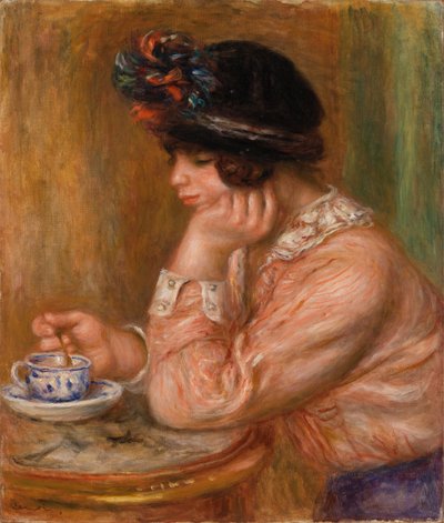 La Tasse de chocolat - Pierre Auguste Renoir
