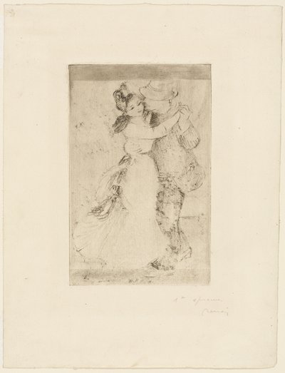 Danse à la campagne - Pierre Auguste Renoir