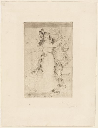 Danse à la campagne, vers 1890 - Pierre Auguste Renoir