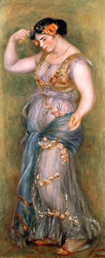 Danseuse avec des castagnettes, 1909 - Pierre Auguste Renoir