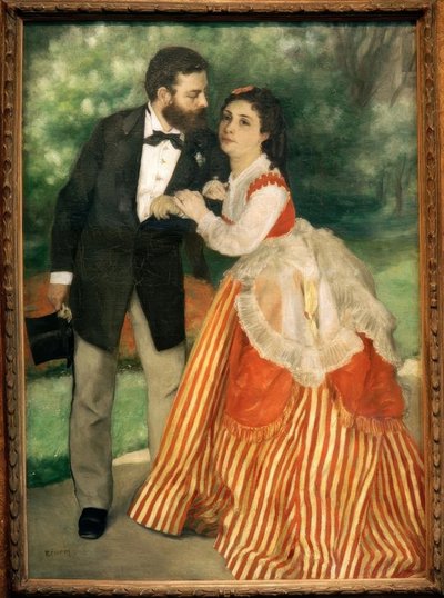 Le couple Sisley - Pierre Auguste Renoir