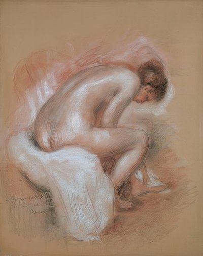 La Toilette - Pierre Auguste Renoir