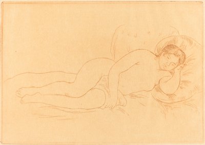 Femme nue couchée, 1906 - Pierre Auguste Renoir