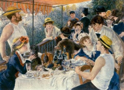 Le déjeuner des canotiers - Pierre Auguste Renoir