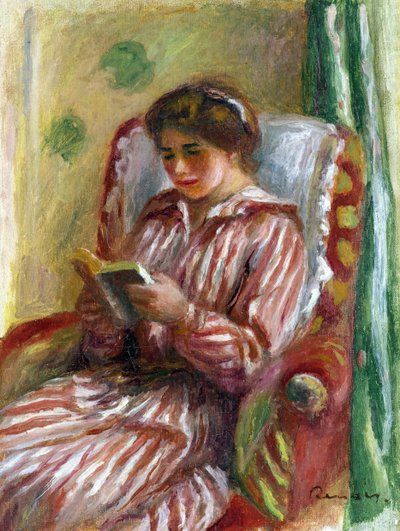 Gabrielle lisant - Pierre Auguste Renoir