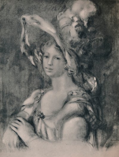 Portrait en buste de Dieterle, vers 1899 - Pierre Auguste Renoir