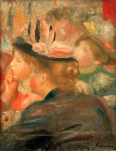 Au théâtre - Pierre Auguste Renoir