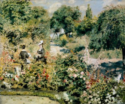 Jardin à Fontenay - Pierre Auguste Renoir