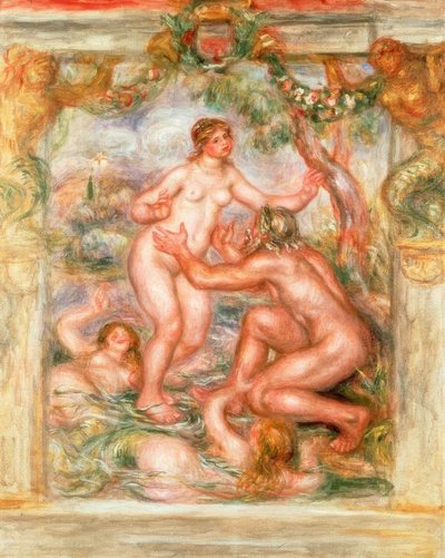 La Saône allant vers le Rhône - Pierre Auguste Renoir