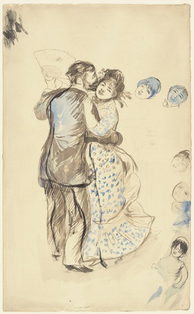 La danse à la campagne - Pierre Auguste Renoir