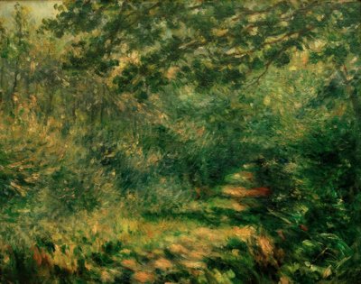 L’allée sous bois - Pierre Auguste Renoir