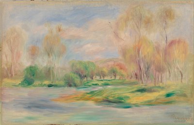 Paysage - Pierre Auguste Renoir