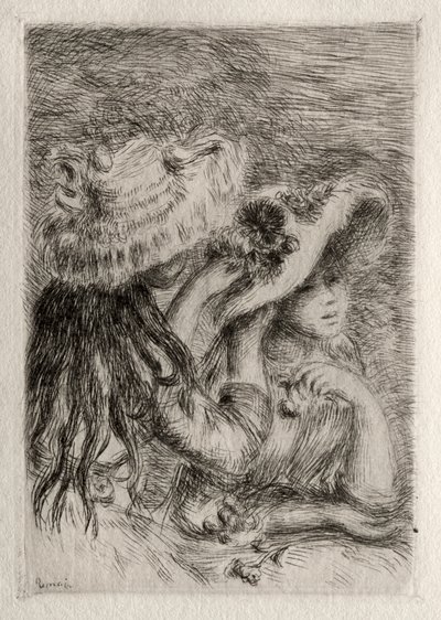 Le Chapeau épinglé, 1894 - Pierre Auguste Renoir