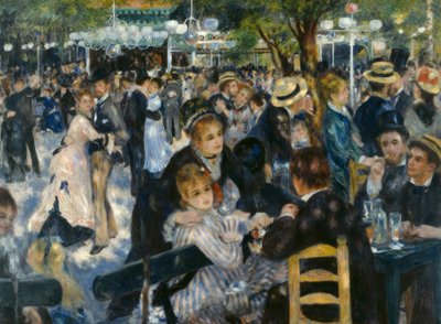 Le Moulin de la Galette - Pierre Auguste Renoir